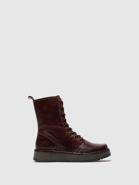 Lace-up Ankle Boots RAMI043FLY WINE