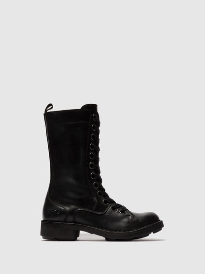 Lace-up Ankle Boots NOLE176FLY BLACK