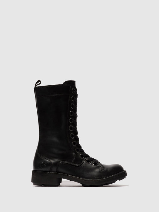 Lace-up Ankle Boots NOLE176FLY BLACK