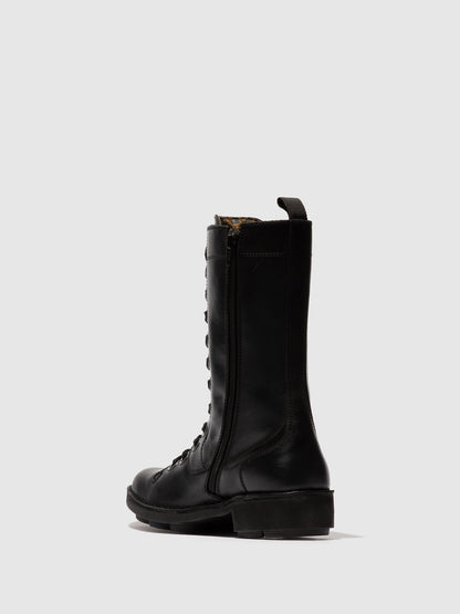 Lace-up Ankle Boots NOLE176FLY BLACK