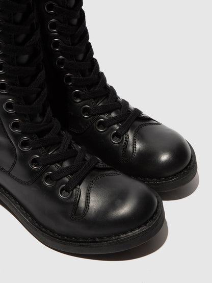 Lace-up Ankle Boots NOLE176FLY BLACK