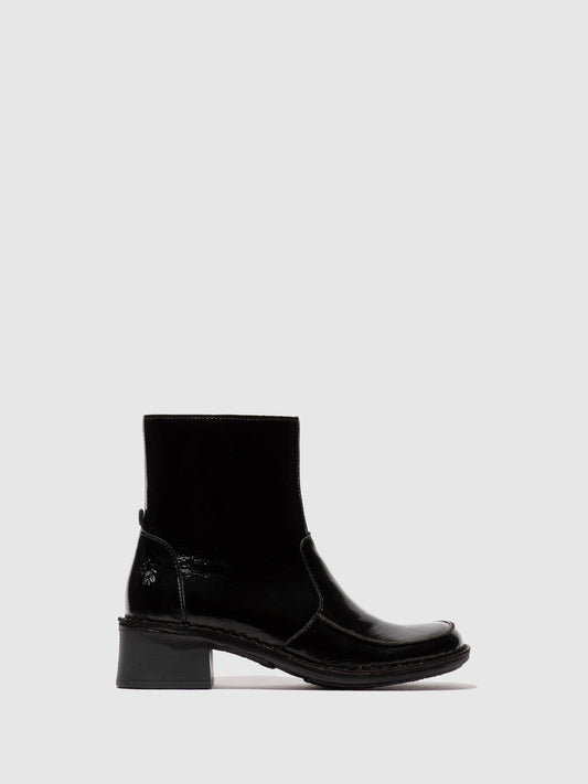 Zip Up Ankle Boots EZIA181FLY NAPPALAK BLACK