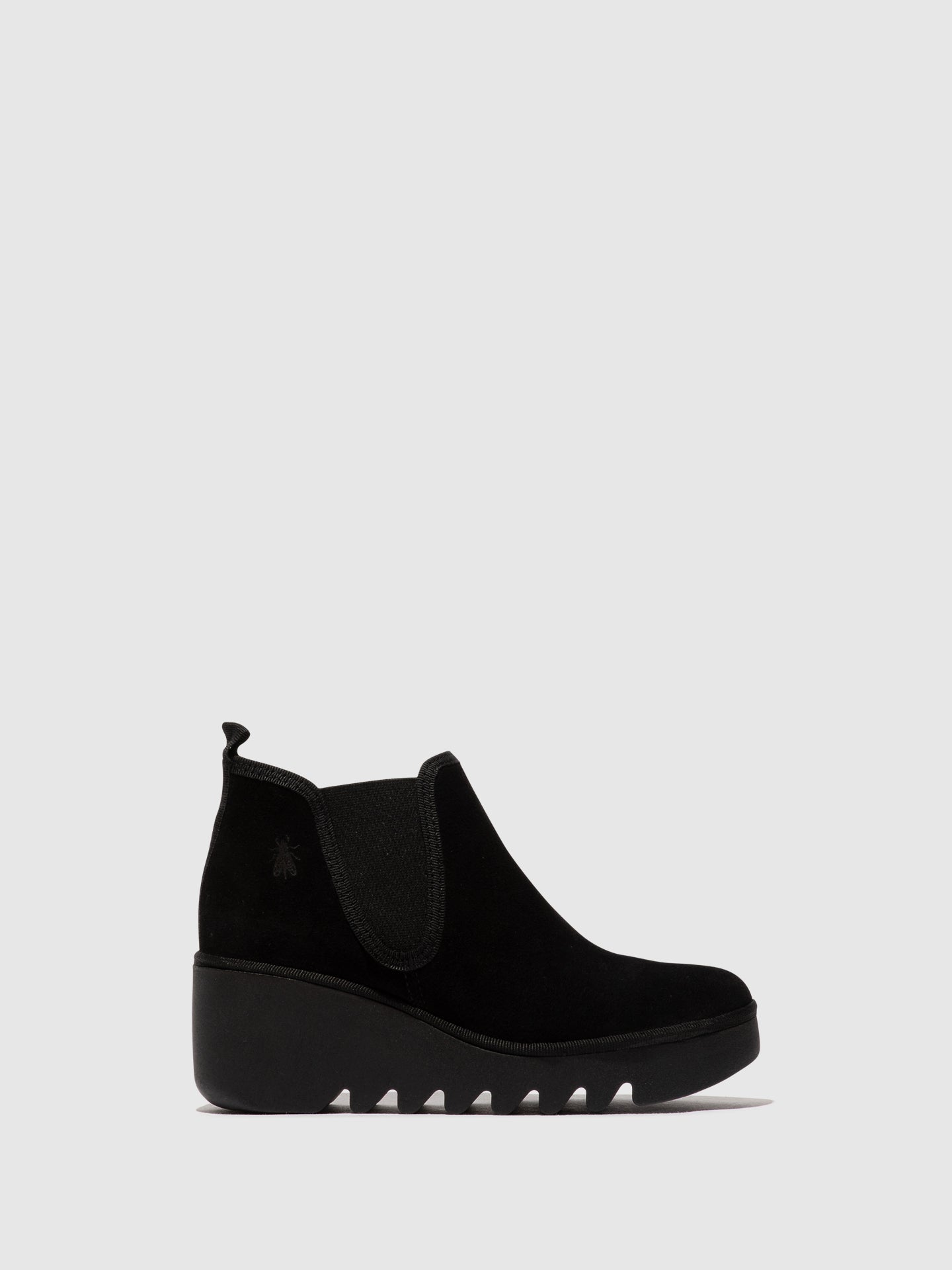 Chelsea Ankle Boots BYNE349FLY OIL SUEDE BLACK