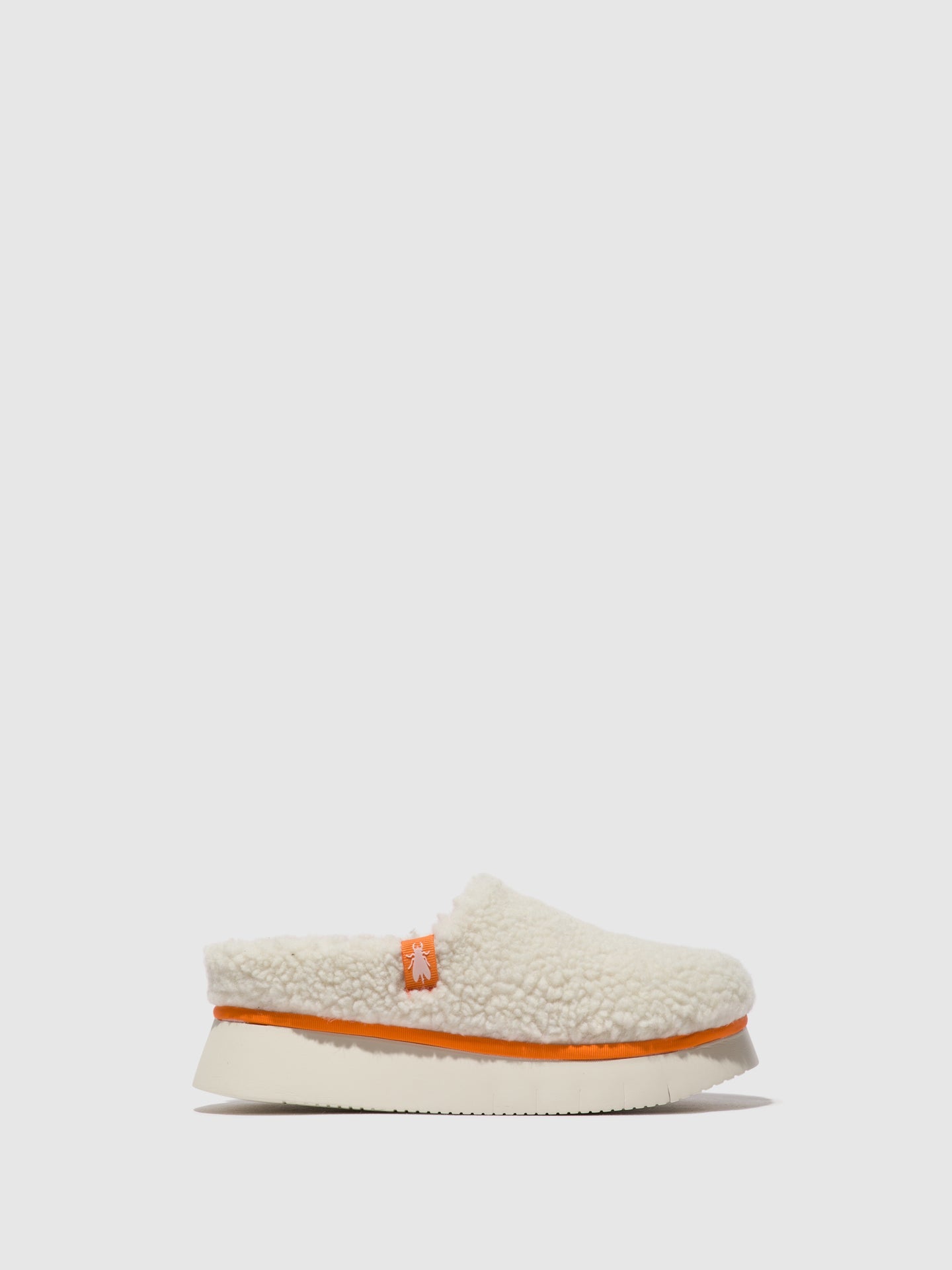 Round Toe Clogs CAFE360FLY OFFWHITE (ORANGE)