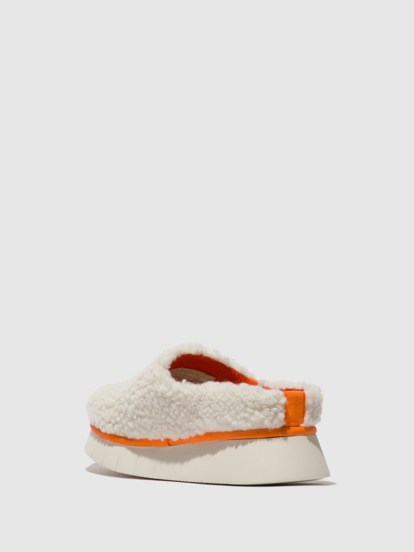 Round Toe Clogs CAFE360FLY OFFWHITE (ORANGE)