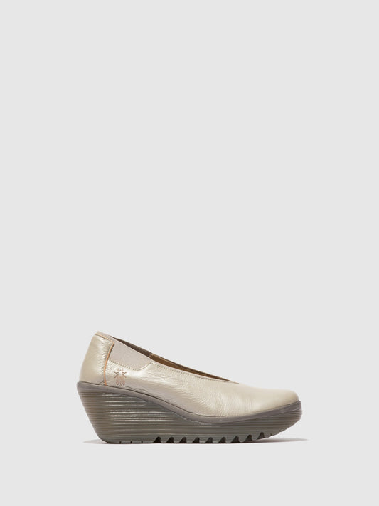Slip-on Shoes YOZA438FLY BORGOGNA SILVER