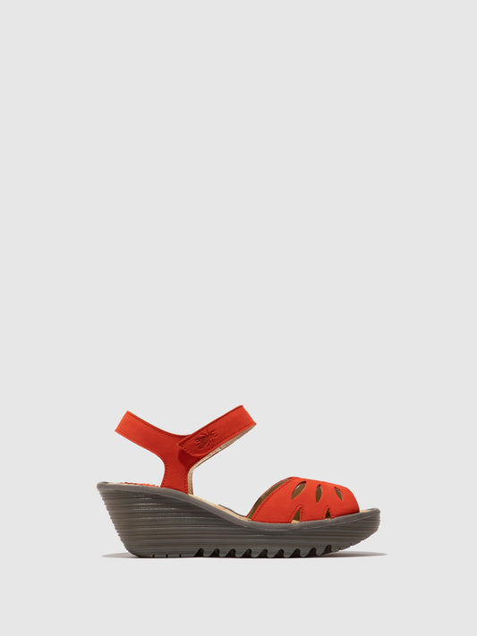 Sling-Back Sandals YAZI479FLY SCARLET