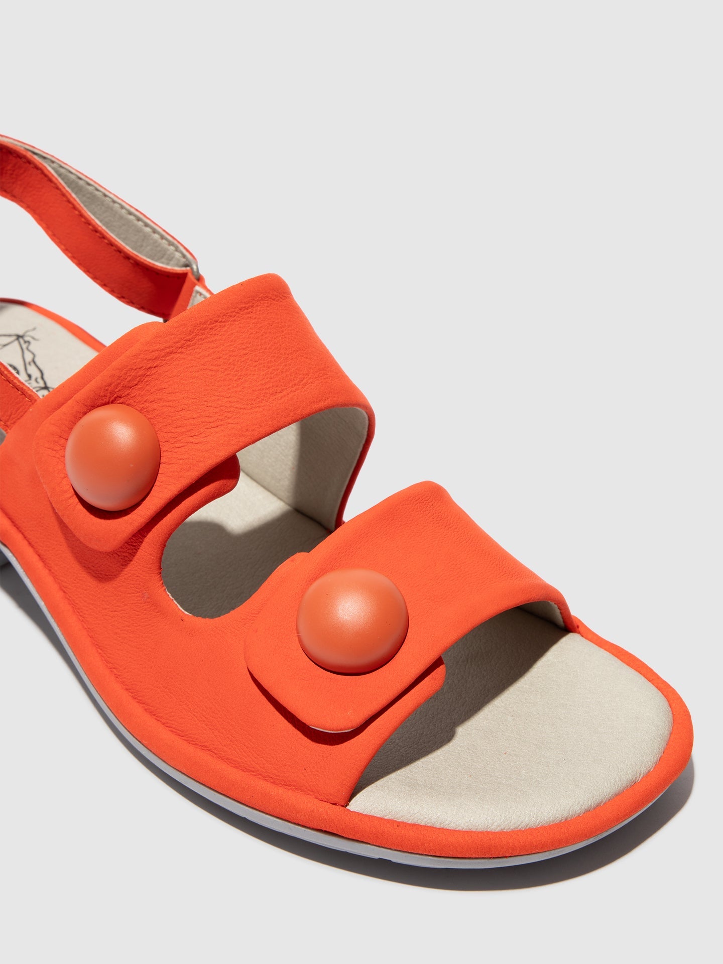 Sling-Back Sandals EBLA489FLY SCARLET
