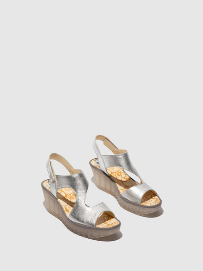 Sling-Back Sandals YOXA576FLY SILVER