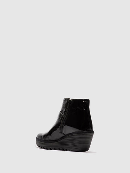 Buckle Ankle Boots YORT597FLY NAPPALAK BLACK