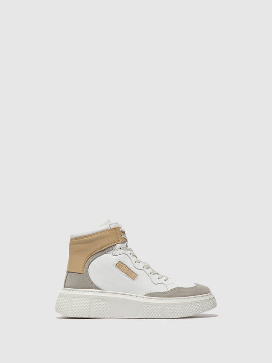 Lace-up Trainers EPPE531FLY CONCRETE/WHITE/BEIGE