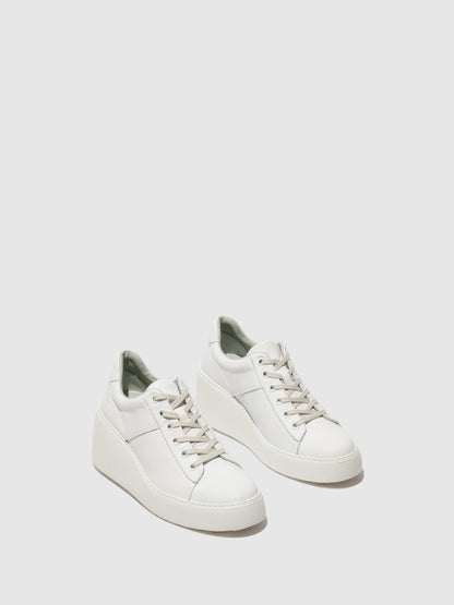 Lace-up Trainers DELF580FLY WHITE