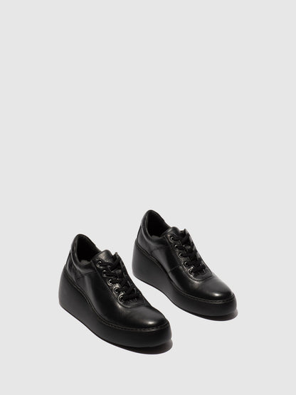 Lace-up Trainers DIPO638FLY VELVET BLACK