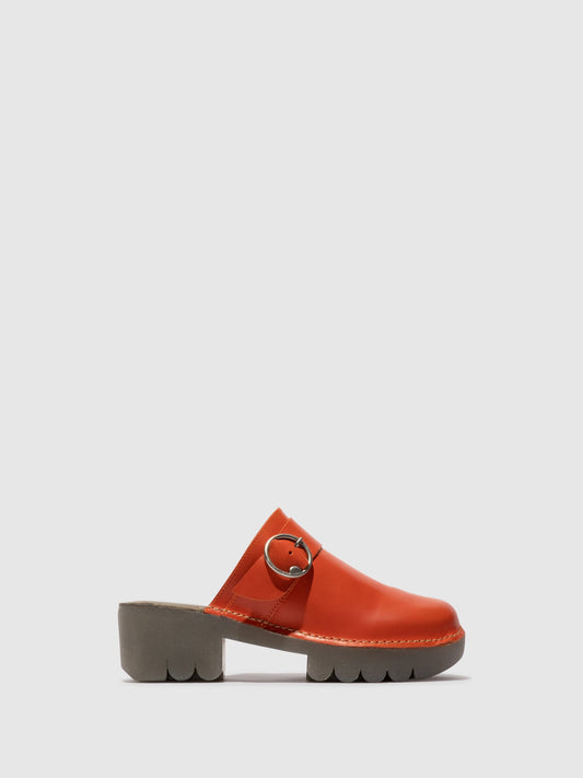Round Toe Clogs ENDA510FLY SCARLET