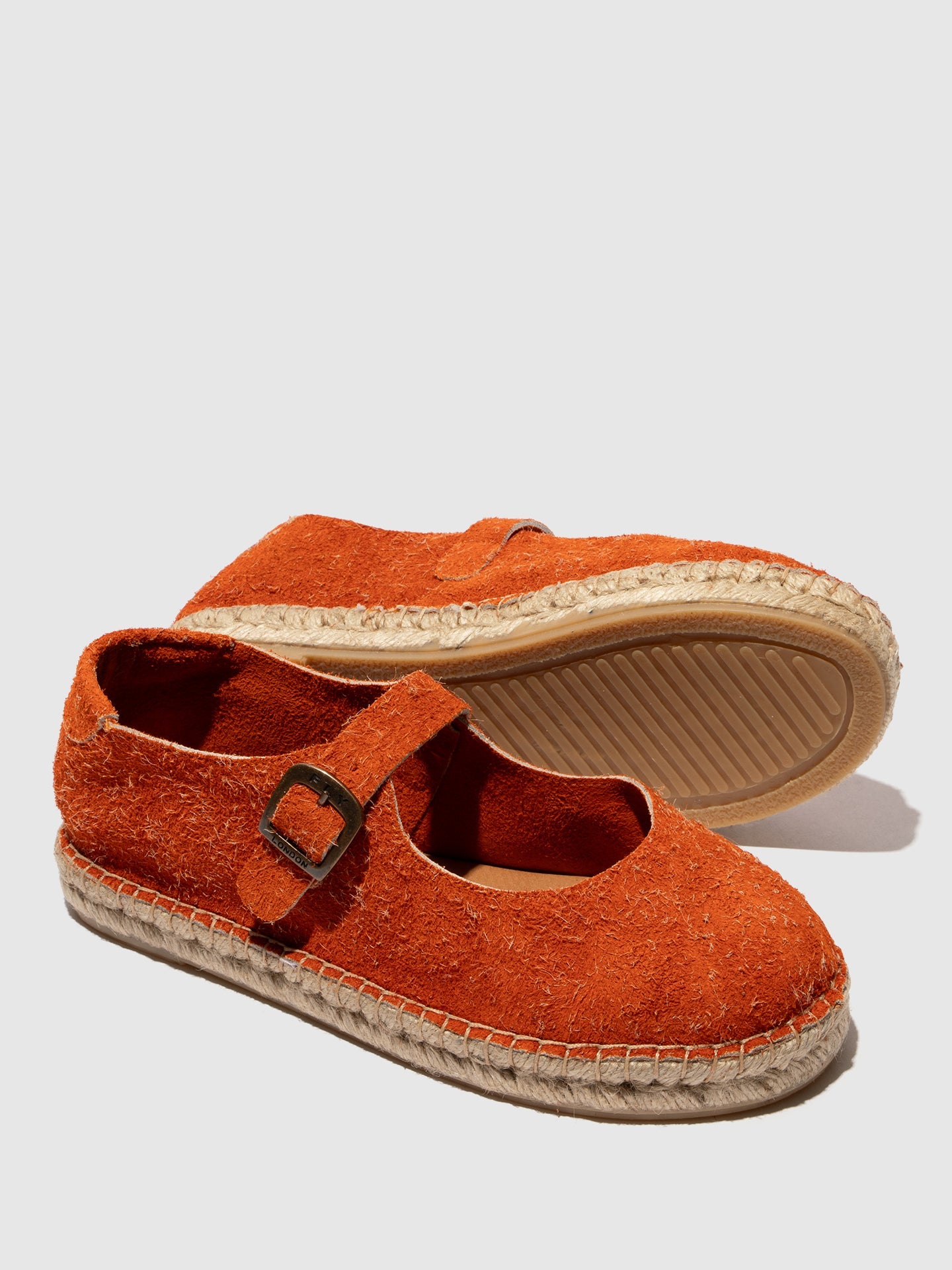 Round Toe Espadrilles SOIK554FLY ORANGE