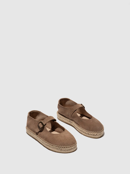 Round Toe Espadrilles SOIK554FLY TAUPE