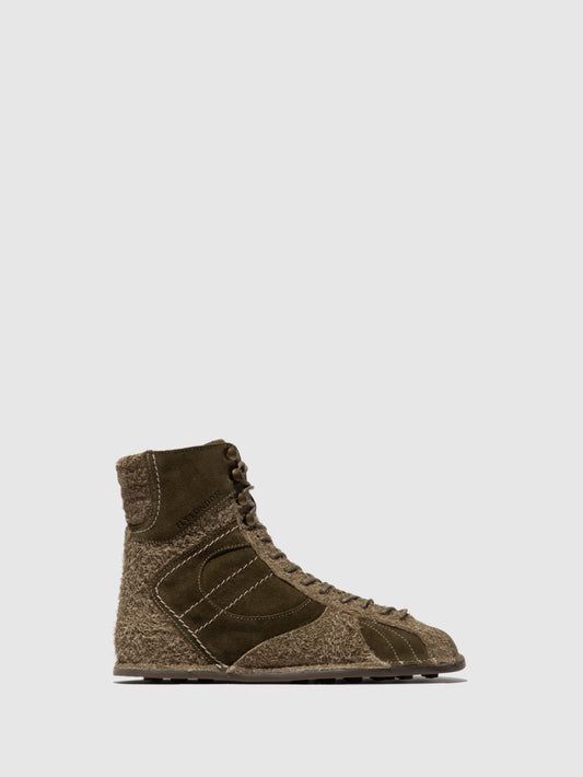 Hi-Top Trainers FARV573FLY KHAKI