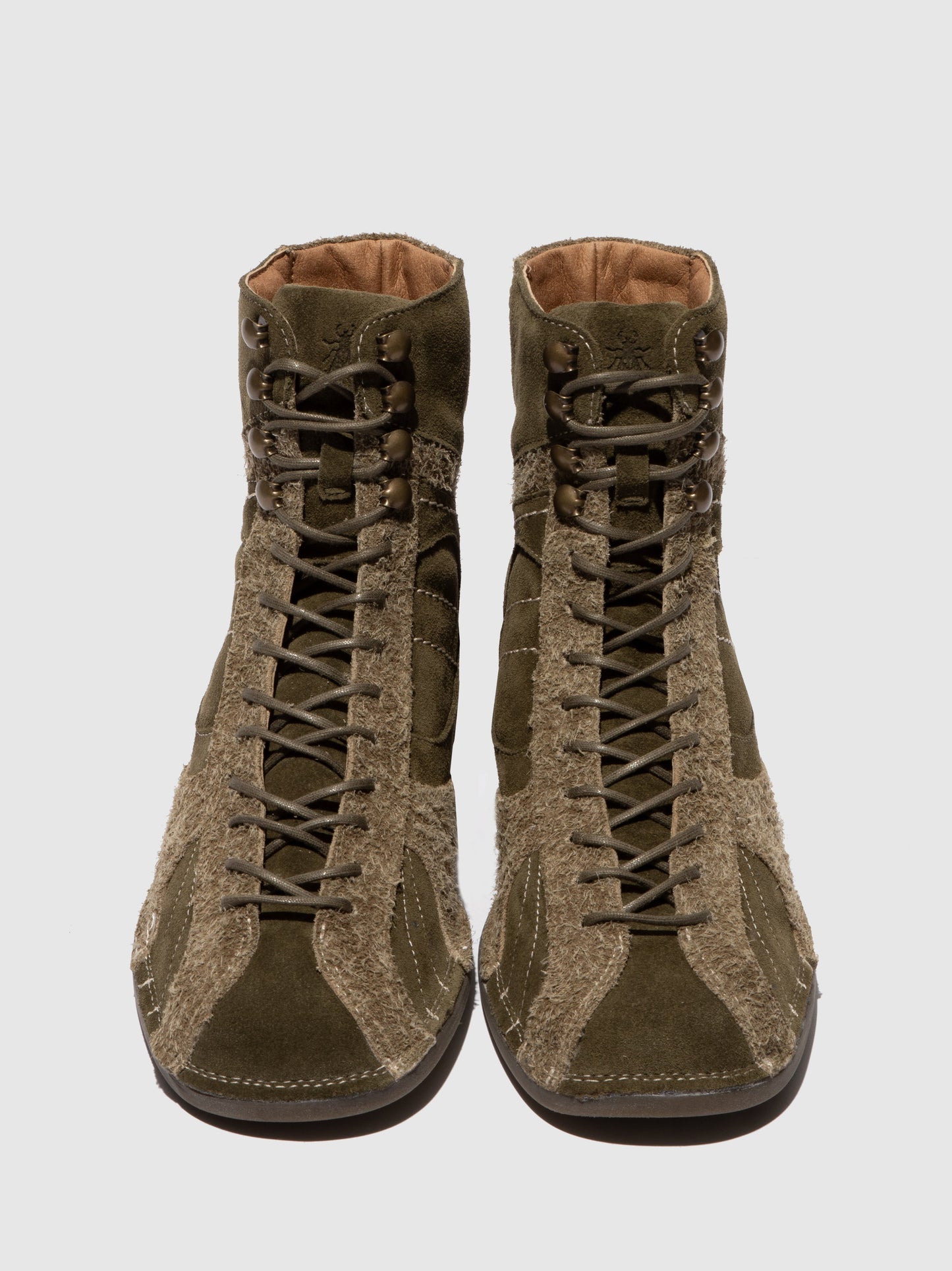 Hi-Top Trainers FARV573FLY KHAKI