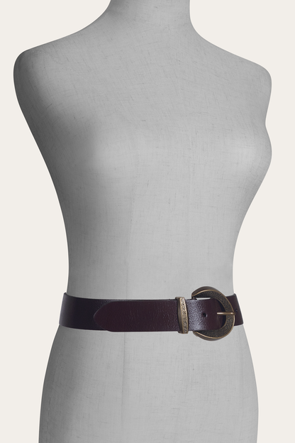 35mm Engraved Buckle Belt