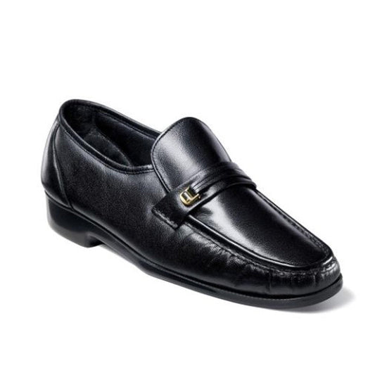 Florsheim Riva Moc Toe Bit Loafer - Black