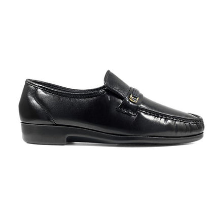 Florsheim Riva Moc Toe Bit Loafer - Black