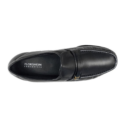 Florsheim Riva Moc Toe Bit Loafer - Black