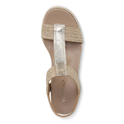 Womens Vionic Calera in Gold — image 2