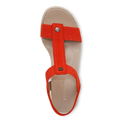 Womens Vionic Calera in Cherry Tomato — image 2