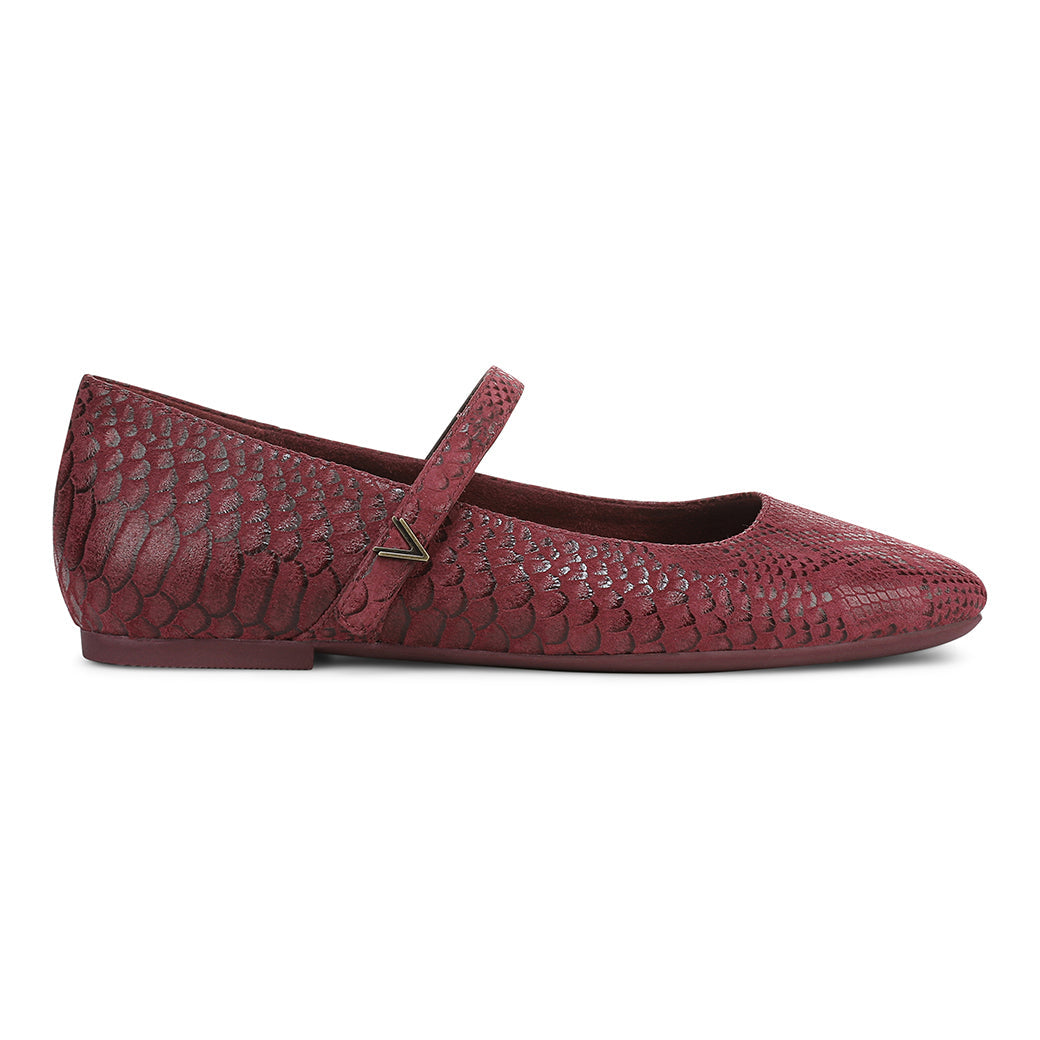 Womens Vionic Alameda Croc in Cherry Jubilee — image 3