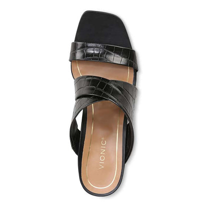 Womens Vionic Merlot in Black — image 2