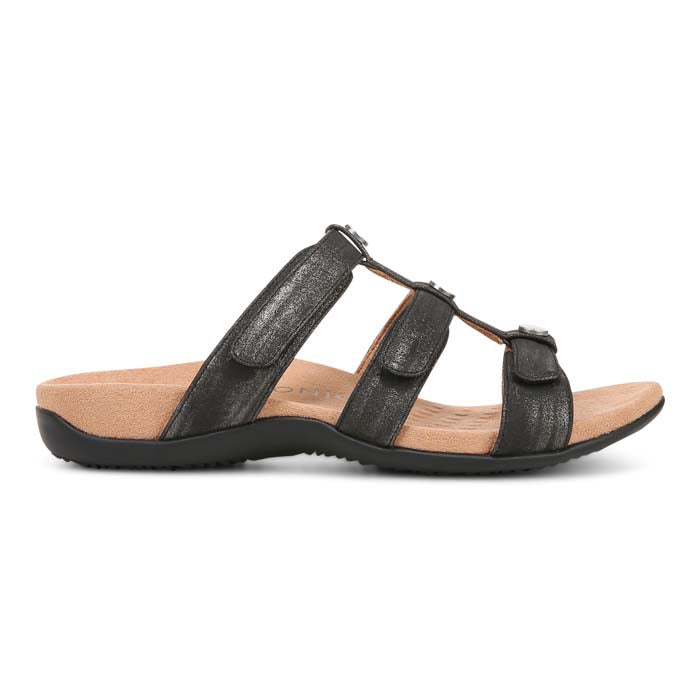 Womens Vionic Amber Slide in Black — image 3
