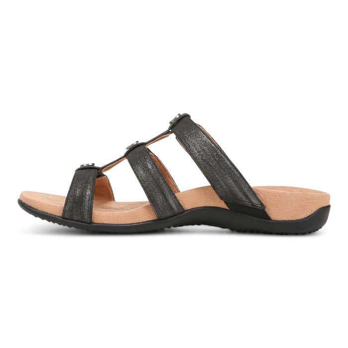Womens Vionic Amber Slide in Black — image 4