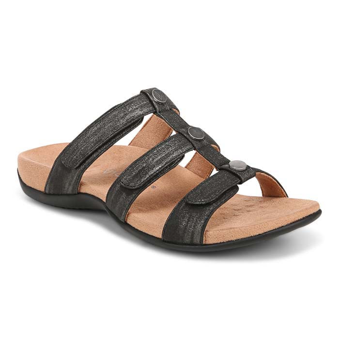 Womens Vionic Amber Slide in Black — image 8