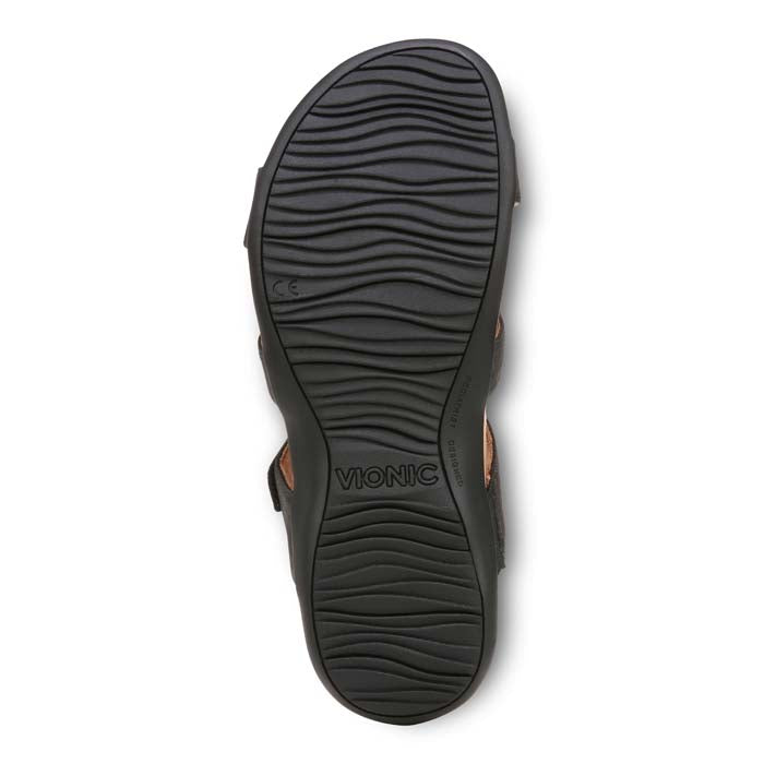 Womens Vionic Amber Slide in Black — image 7