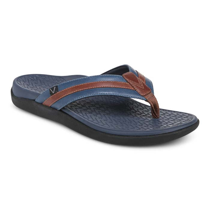 Mens Vionic Mtide II in Navy/Brown — image 1