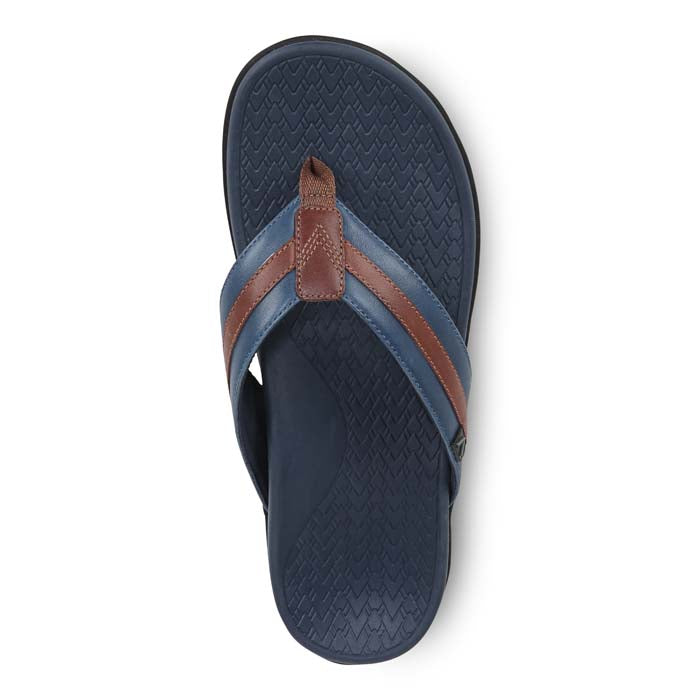 Mens Vionic Mtide II in Navy/Brown — image 2