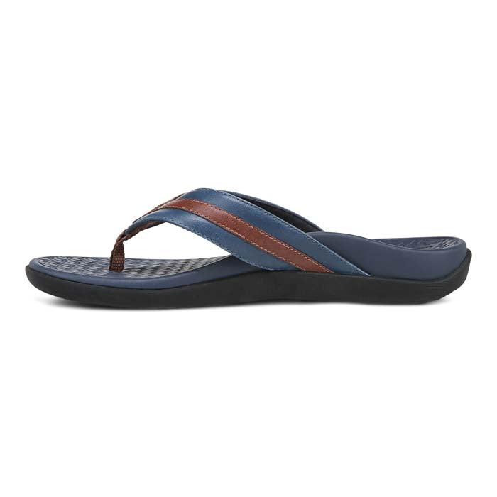 Mens Vionic Mtide II in Navy/Brown — image 4