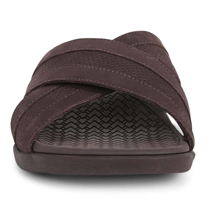 Mens Vionic Mtide Slide in Chocolate — image 5