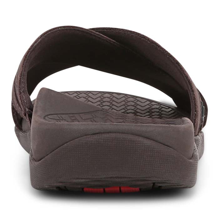 Mens Vionic Mtide Slide in Chocolate — image 6