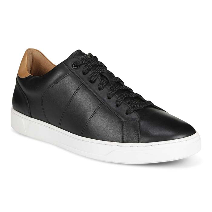 Mens Vionic Lucas Court in Black/Tan — image 1
