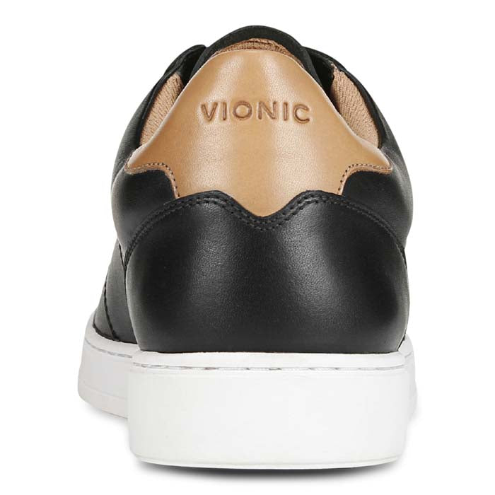 Mens Vionic Lucas Court in Black/Tan — image 6