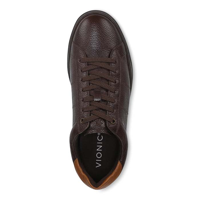 Mens Vionic Lucas II in Chocolate Ganache — image 2