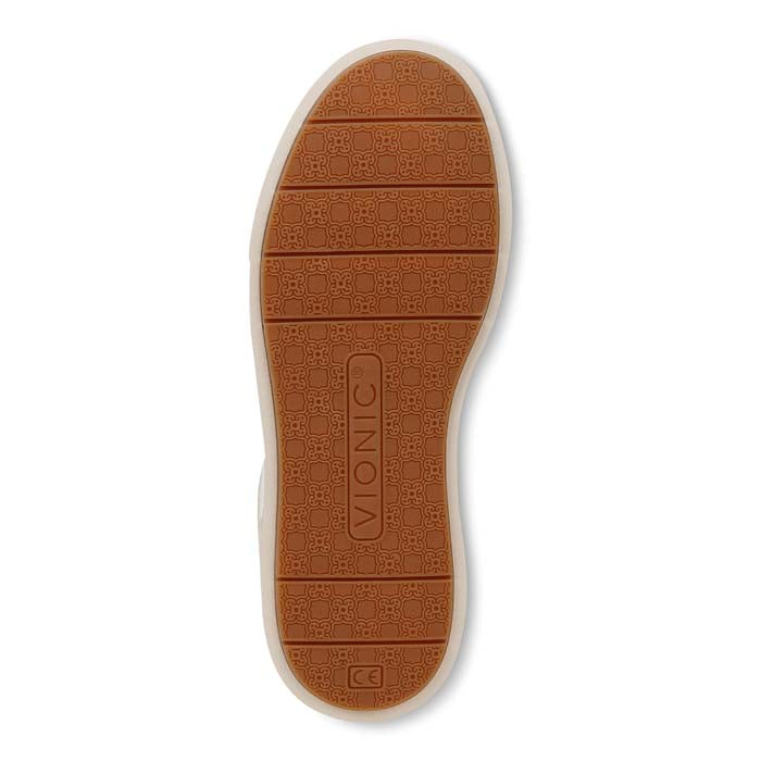 Womens Vionic Kimmie Court in Cream/Red — image 7