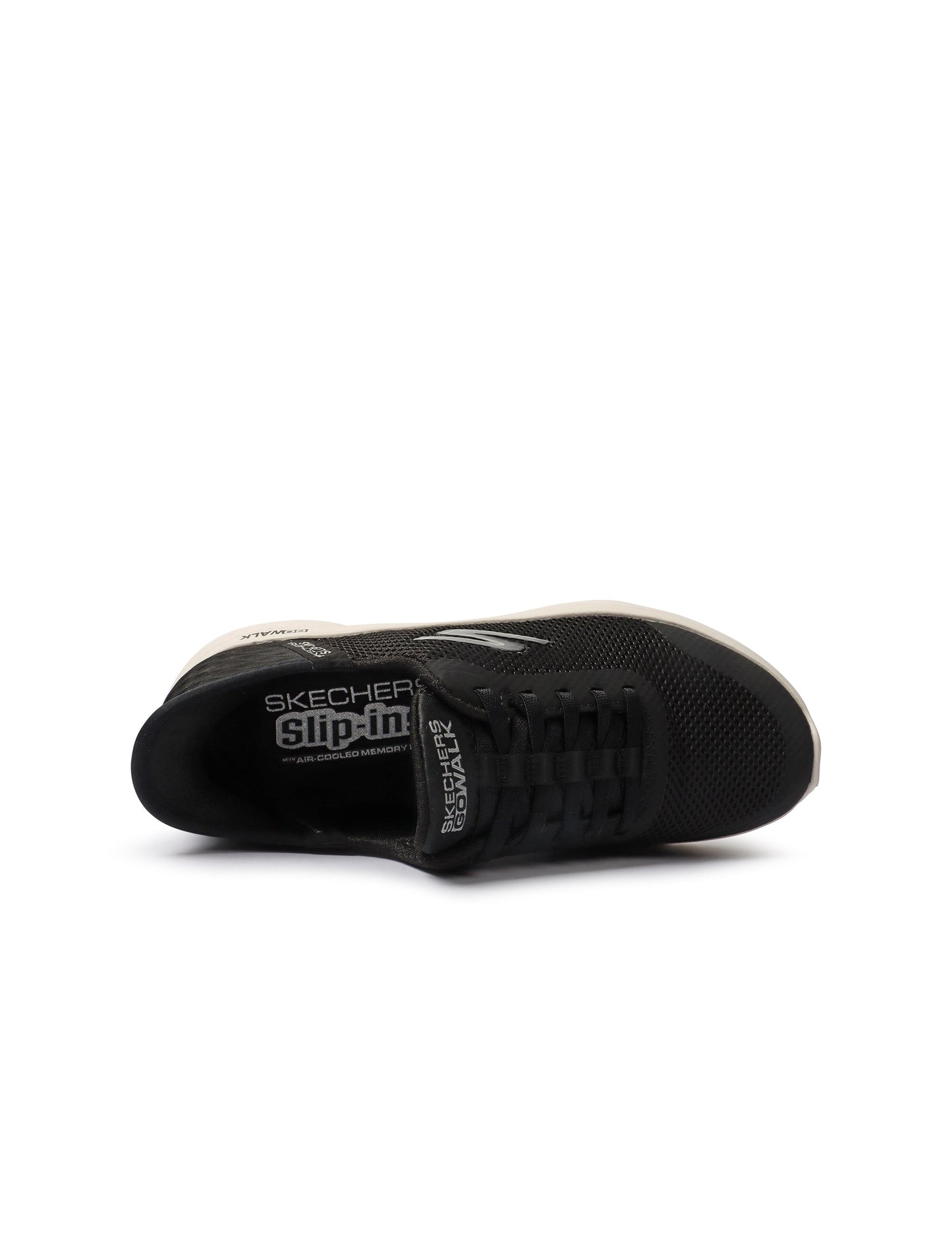 Skechers Womens Go Walk Flex Grand Entry - Black/White