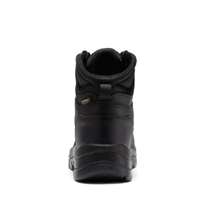 ROCKROOSTER Woodland Black 6 inch Waterproof Composite Toe Leather Work Boots AK662
