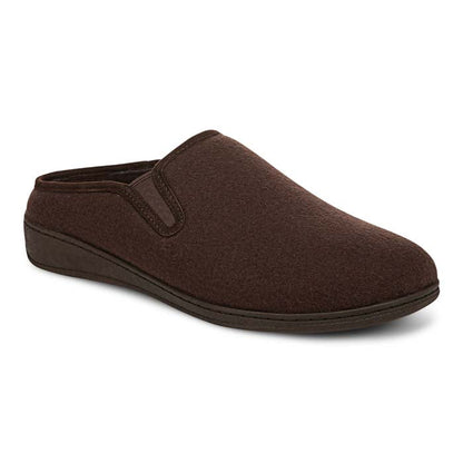 Mens Vionic Unwind Plaid in Chocolate Ganache — image 1