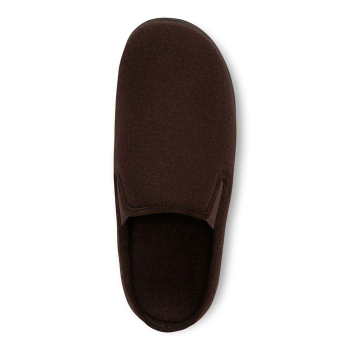 Mens Vionic Unwind Plaid in Chocolate Ganache — image 2