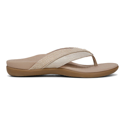 Womens Vionic Shore in Natural/Gold — image 3