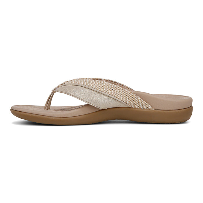 Womens Vionic Shore in Natural/Gold — image 4