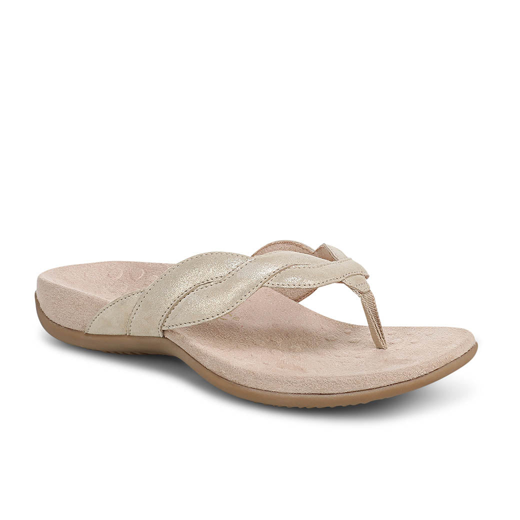 Womens Vionic Bella Braid in Gold — image 1